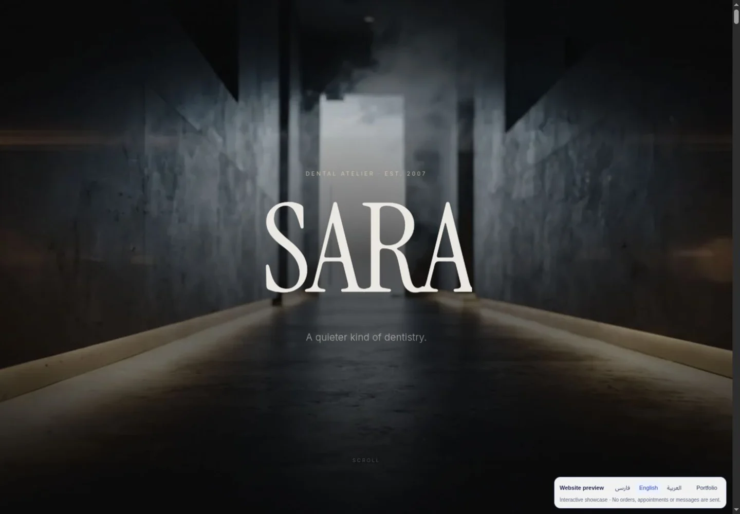 SARA · Dental Atelier