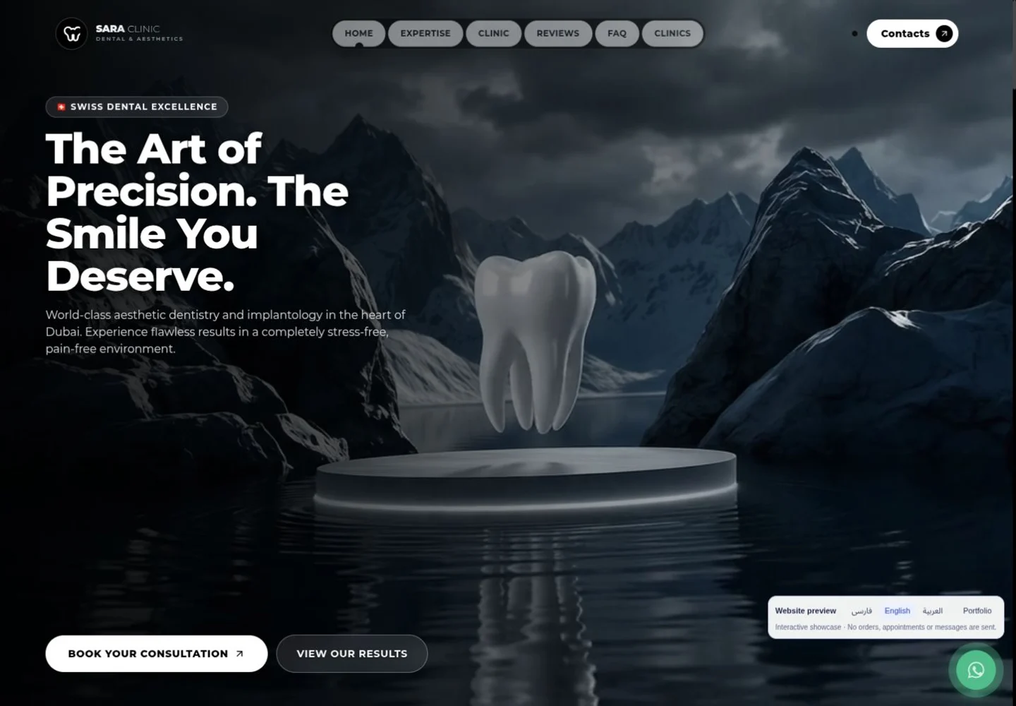 SARA · Dental Clinic