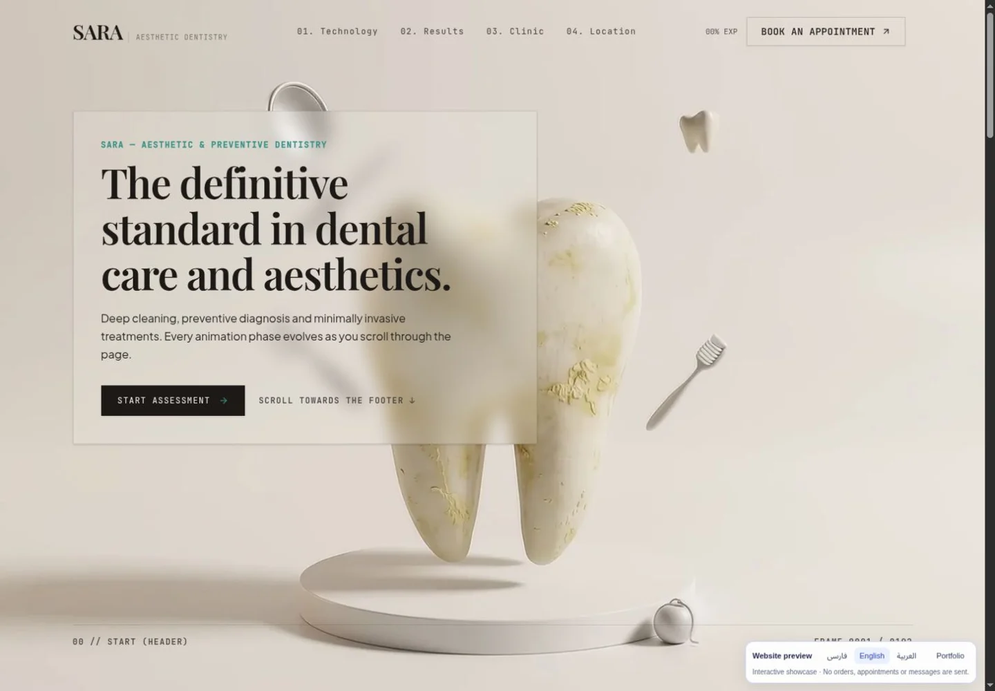 SARA · Dental Care